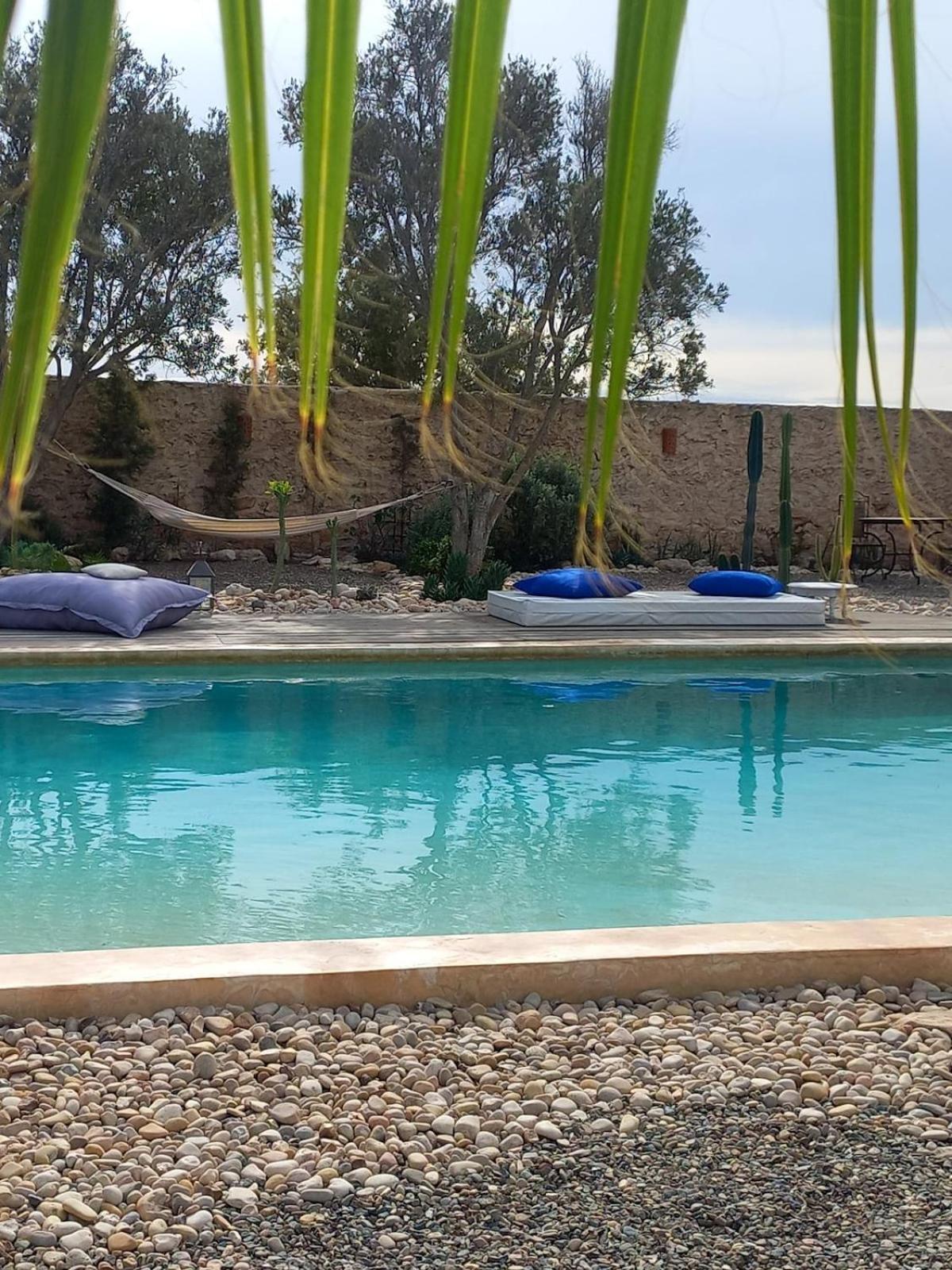 Hotel Les Jardins De Silona, Piscine Chauffee As-Suwajra Zewnętrze zdjęcie
